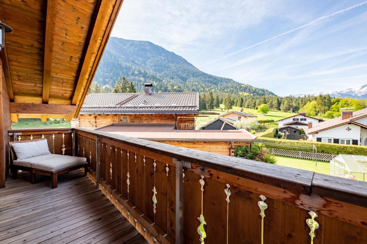 Villa Am Josefibrunnen Farchant Exterior foto
